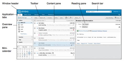 Zimbra Web Client User Guide (Advanced Client) .